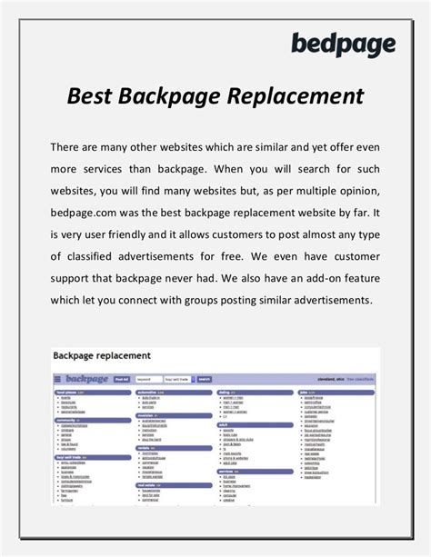 bedpages albany|bedpage replacement.